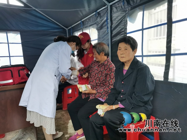瀘州市2021年山洪災(zāi)害防御暨水庫防汛搶險(xiǎn)演練在瀘縣舉行(圖8)