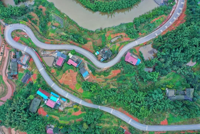 扎起！瀘州這幾條道路正在評(píng)選四川最美農(nóng)村路，等你來(lái)投票(圖6)