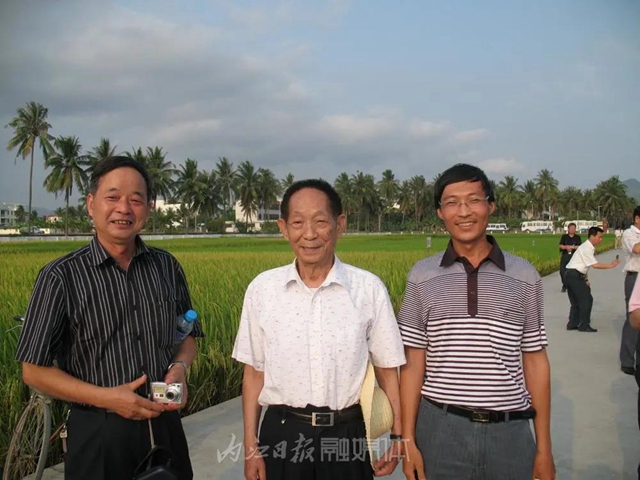 難忘的回憶！兩位內(nèi)江“水稻人”追憶袁隆平(圖2)