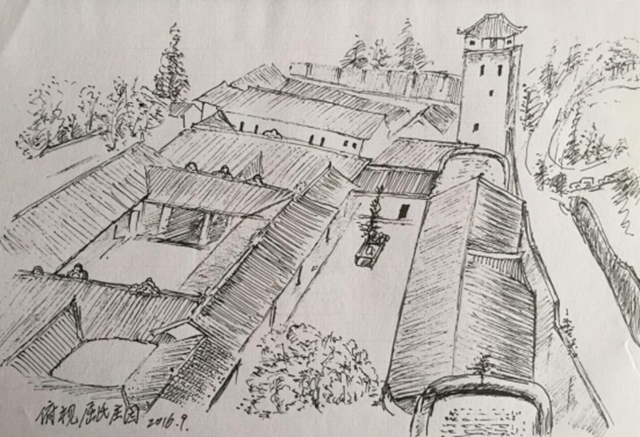 一個(gè)瀘州作家的鋼筆畫——?jiǎng)⑹⒃矗簽o州縣區(qū)景點(diǎn)鋼筆速寫