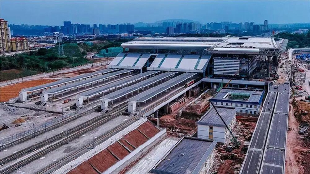 美出新高度！高鐵瀘州站和瀘縣站建成這樣啦！(圖5)