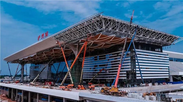 美出新高度！高鐵瀘州站和瀘縣站建成這樣啦！(圖4)