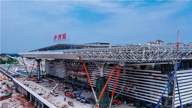 美出新高度！高鐵瀘州站和瀘縣站建成這樣啦！(圖7)