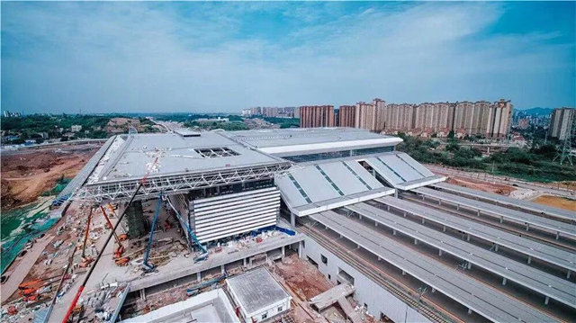 美出新高度！高鐵瀘州站和瀘縣站建成這樣啦！(圖3)
