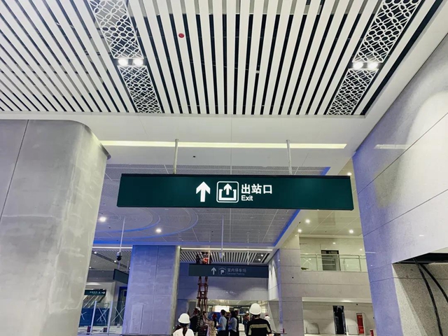 通車在即！瀘州高鐵站內(nèi)“無縫”換乘安排上了(圖8)
