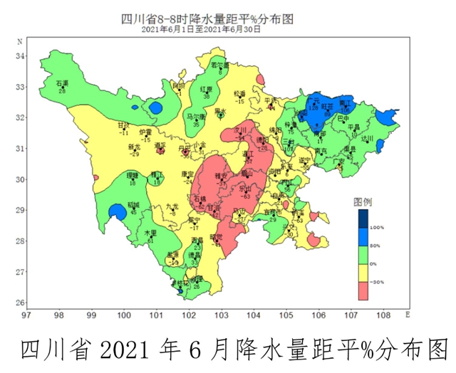 7月四川偏干熱，這些地方可能發(fā)生洪澇或高溫伏旱(圖2)