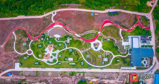 自貢主城區(qū)再添綠地公園！已向市民開放，就在這里！(圖7)