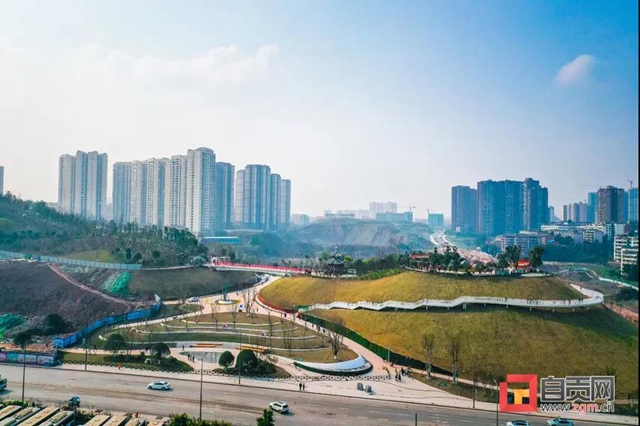自貢主城區(qū)再添綠地公園！已向市民開放，就在這里！(圖12)