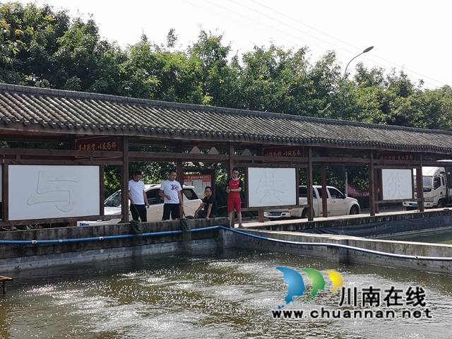 瀘縣方洞鎮(zhèn)：大頭蝦初長成，放釣上市生意好(圖4)
