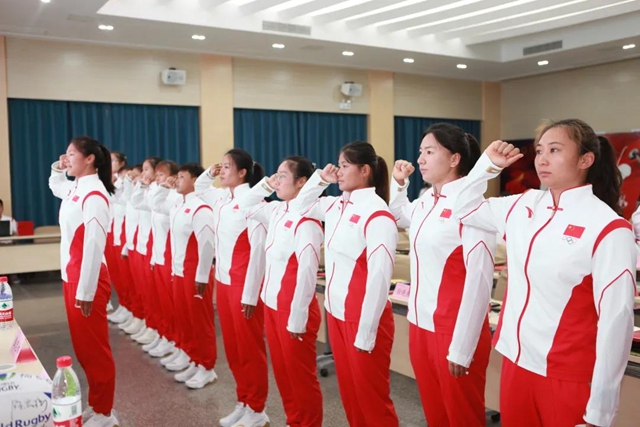 “中國橄欖球玫瑰”29號(hào)奧運(yùn)首秀，來為瀘州妹子扎起！(圖11)
