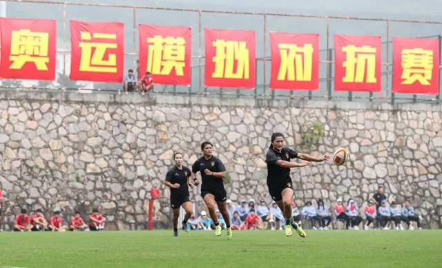 “中國橄欖球玫瑰”29號(hào)奧運(yùn)首秀，來為瀘州妹子扎起！(圖7)