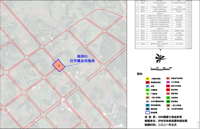 瀘州這幾個地方將征地，成片開發(fā)方案公示！具體位置就在……(圖7)
