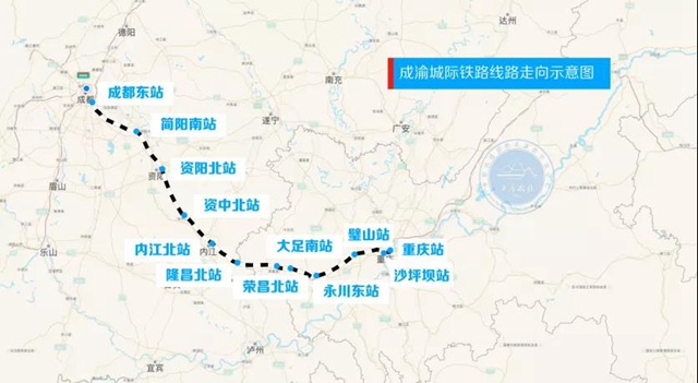 四川這4個城市將擁有3條時速350公里高鐵！