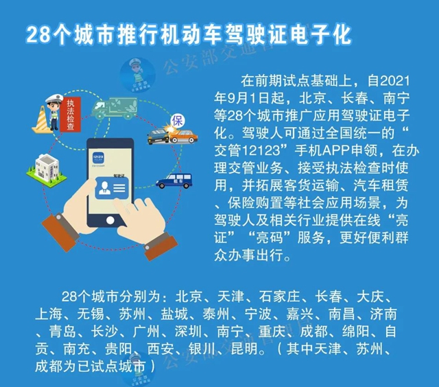 @自貢司機(jī)，9月起出門不用帶駕照咯！
