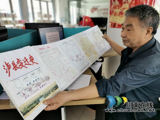 瀘縣八旬老人朱仕奇：用家庭檔案講黨史