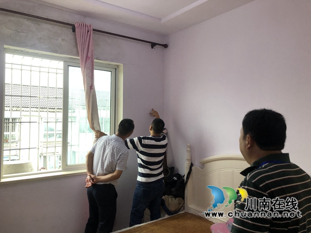 龍馬潭區(qū)魚塘街道迅速開展震后安全隱患排查工作(圖1)