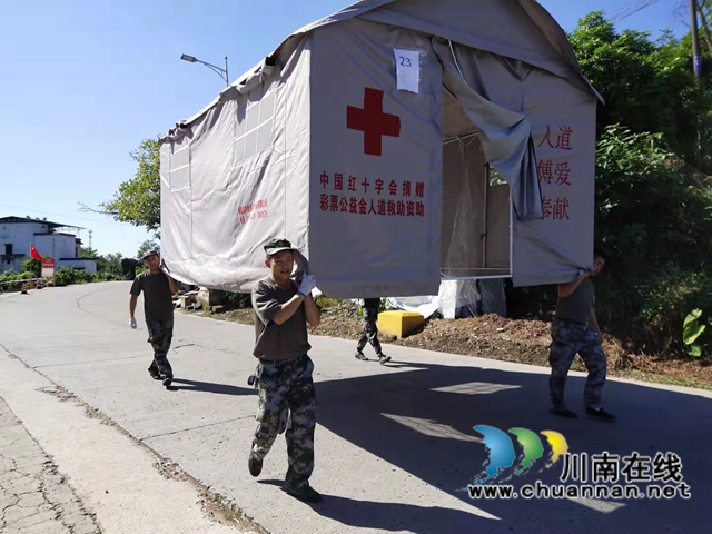 地震無情人有愛，瀘縣海潮鎮(zhèn)志愿者馳援災(zāi)區(qū)不停歇(圖9)