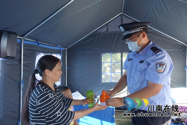 瀘州：警盾50余名志愿者中秋馳援瀘縣地震災區(qū)(圖9)