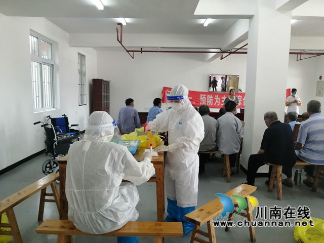 互幫互助顯真情！瀘縣青龍敬老院34位老人震后住上安全新居(圖1)