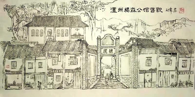 一組手繪，帶你夢回瀘州老街！(圖10)