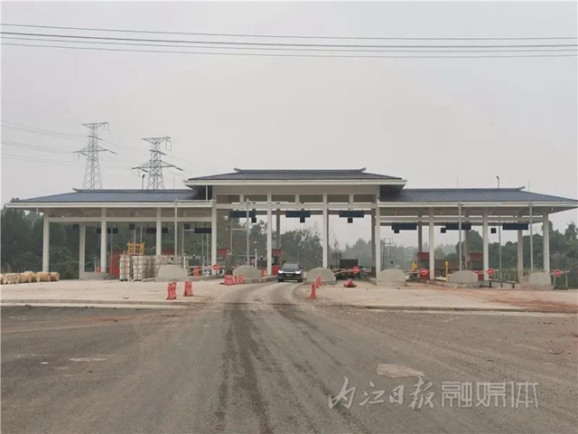 全城關注！內(nèi)江城市過境高速公路主體即將通車