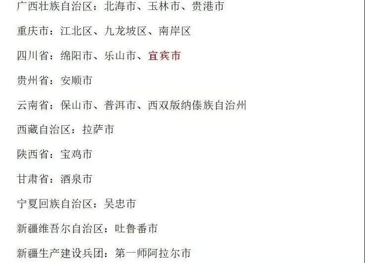 宜賓上榜！第二批國(guó)家文化和旅游消費(fèi)試點(diǎn)城市名單公布(圖2)