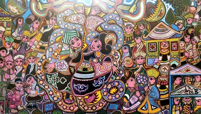 快來觀展！300幅藝術作品亮相瀘州，展川渝滇黔十市（區(qū)）輝煌成就(圖10)