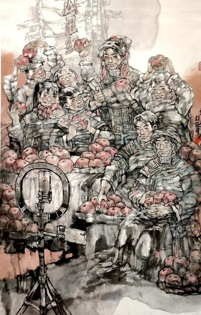 快來觀展！300幅藝術作品亮相瀘州，展川渝滇黔十市（區(qū)）輝煌成就(圖12)