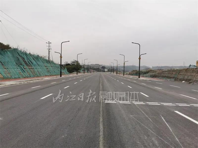 雙向6車(chē)道！內(nèi)江這里又一條大道預(yù)計(jì)年底通車(chē)(圖2)