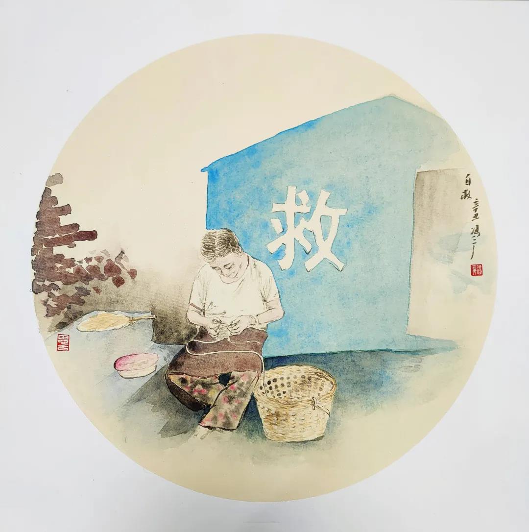 領(lǐng)略藝術(shù)之美！瀘縣抗震救災重建美術(shù)作品亮相(圖9)