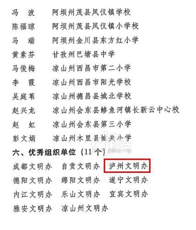 喜報！瀘州的他們獲評全省優(yōu)秀！(圖13)