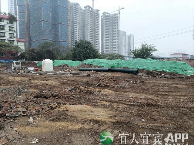 宜賓南岸東區(qū)最大室外停車場預計明年1月完工(圖2)